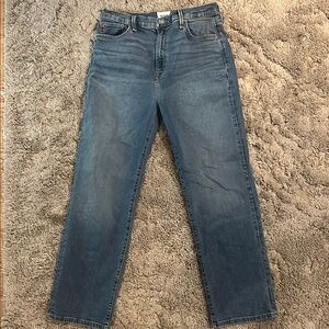 Gently Used Hudson Jeans Blue Straight Fit Denim